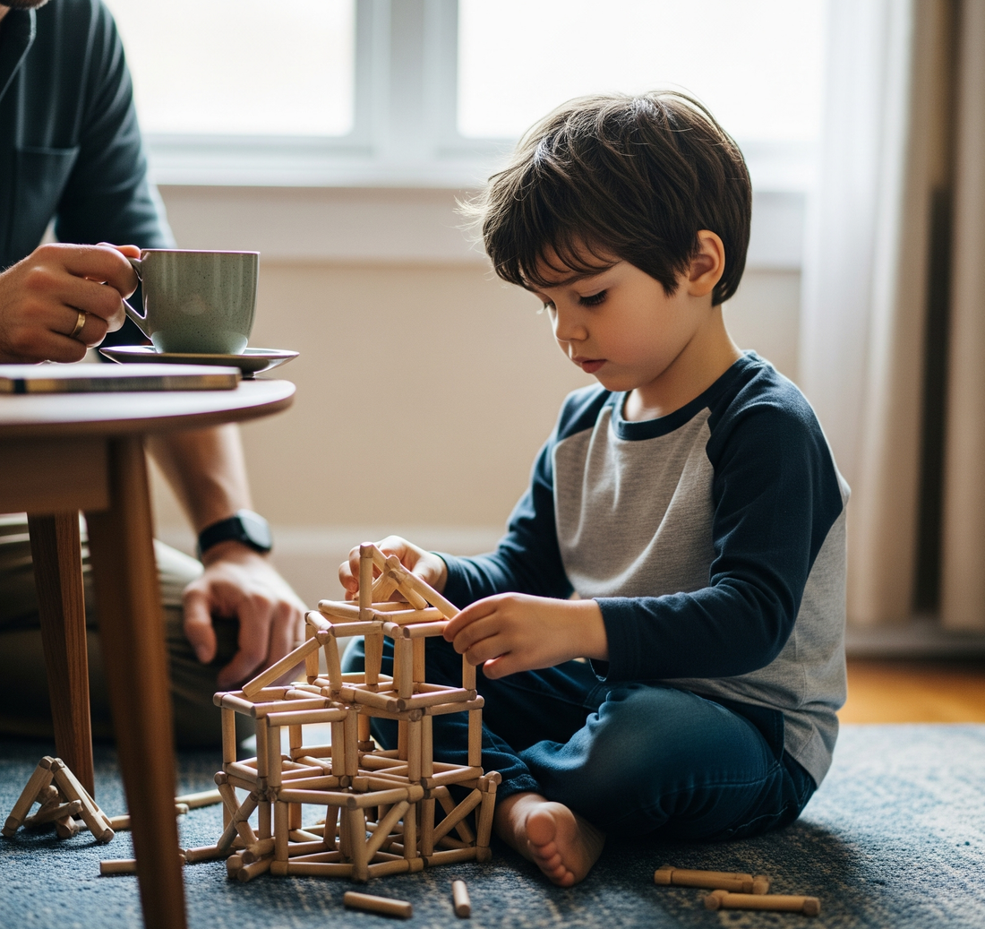 How to Encourage Independent Play (and Finally Drink Your Chai Hot)