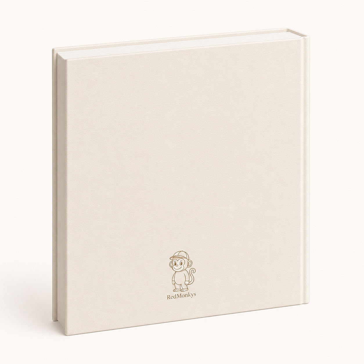 Back cover of RedMonkys Little Moments Baby Photo Album with RORO logo