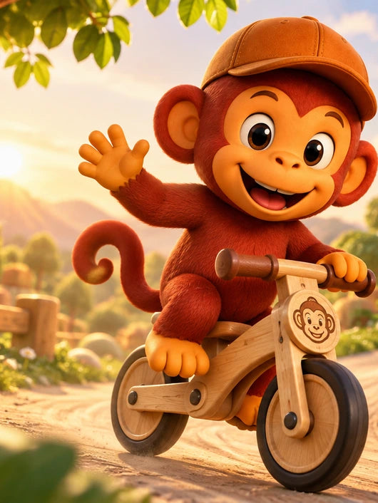 Roro on a cycle